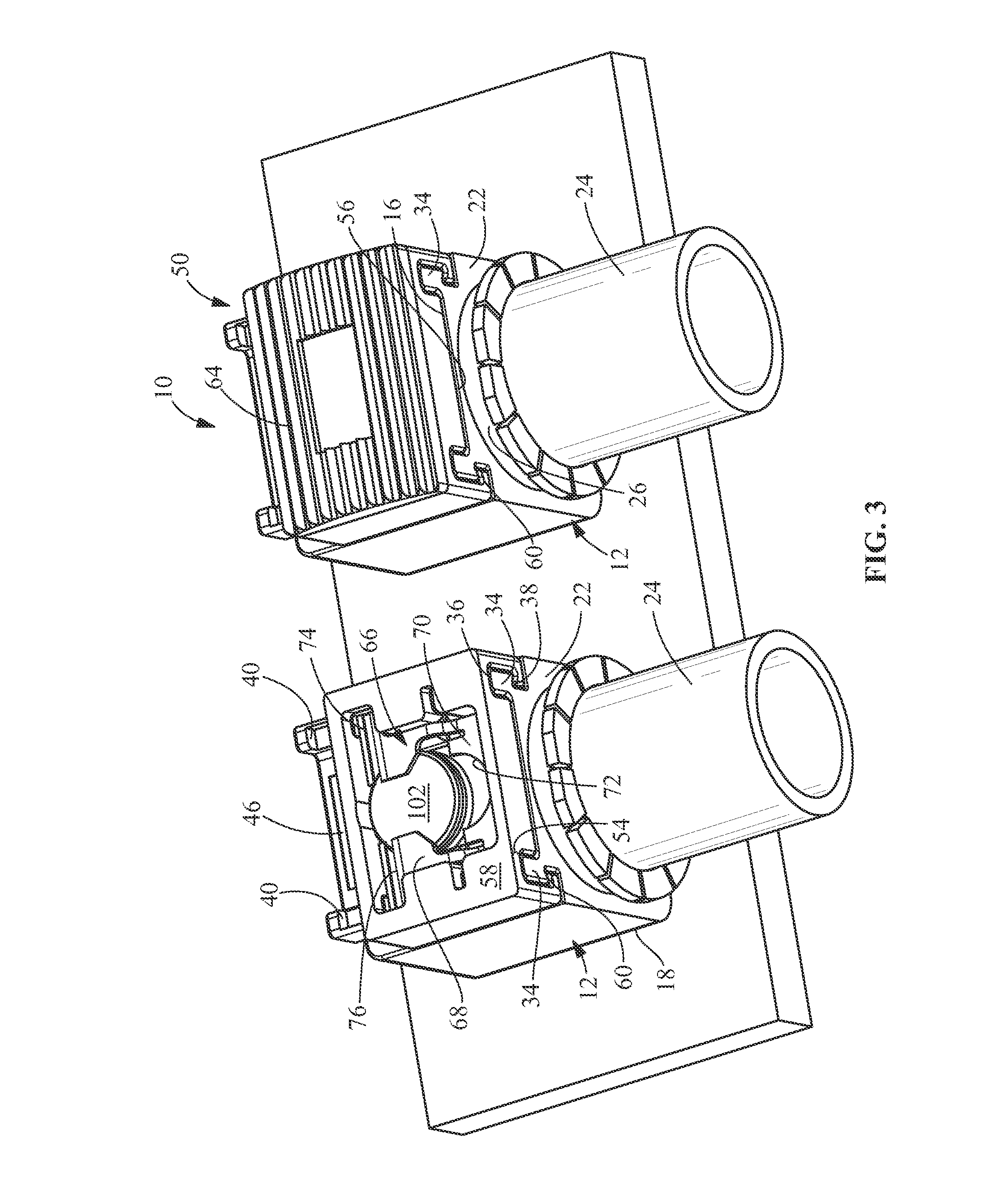 Quick connect power connector