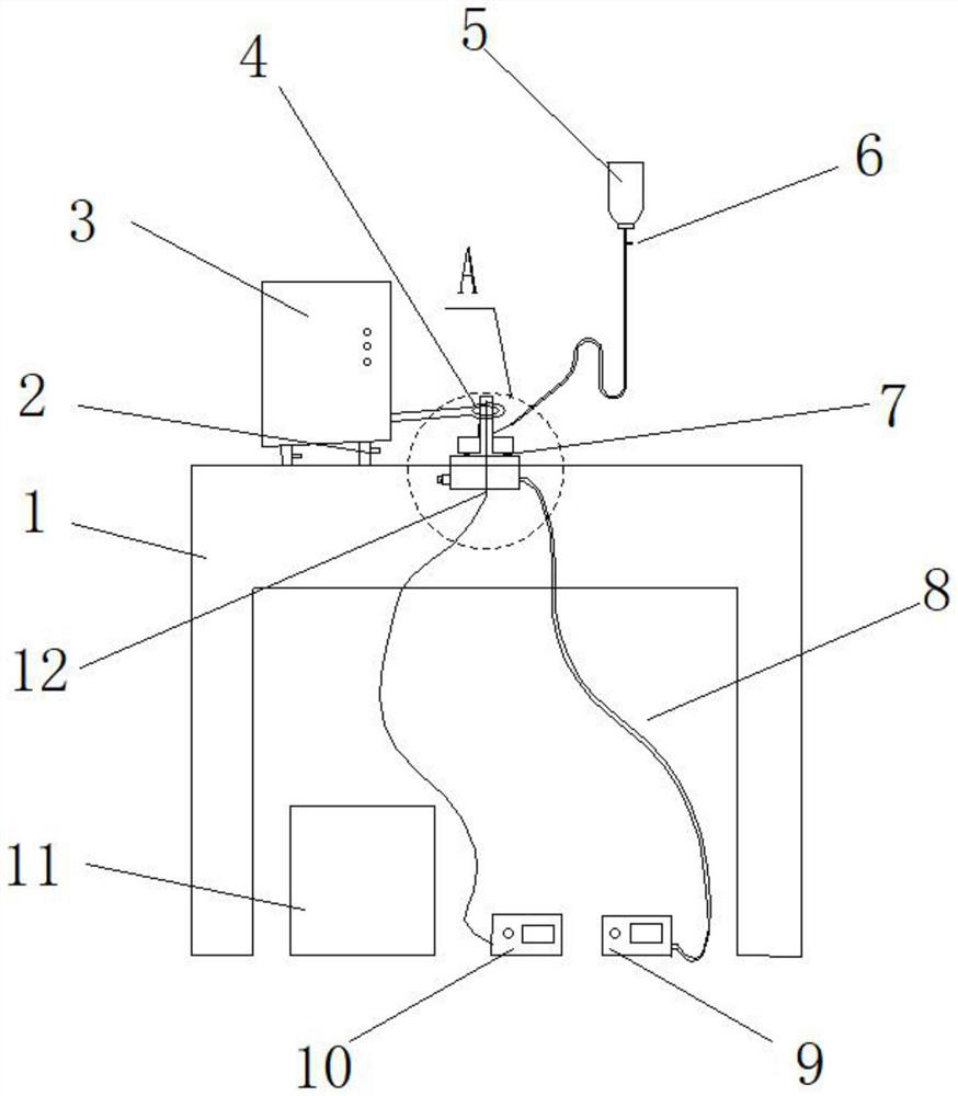 Vacuum local heat treatment device and method for shaft workpieces