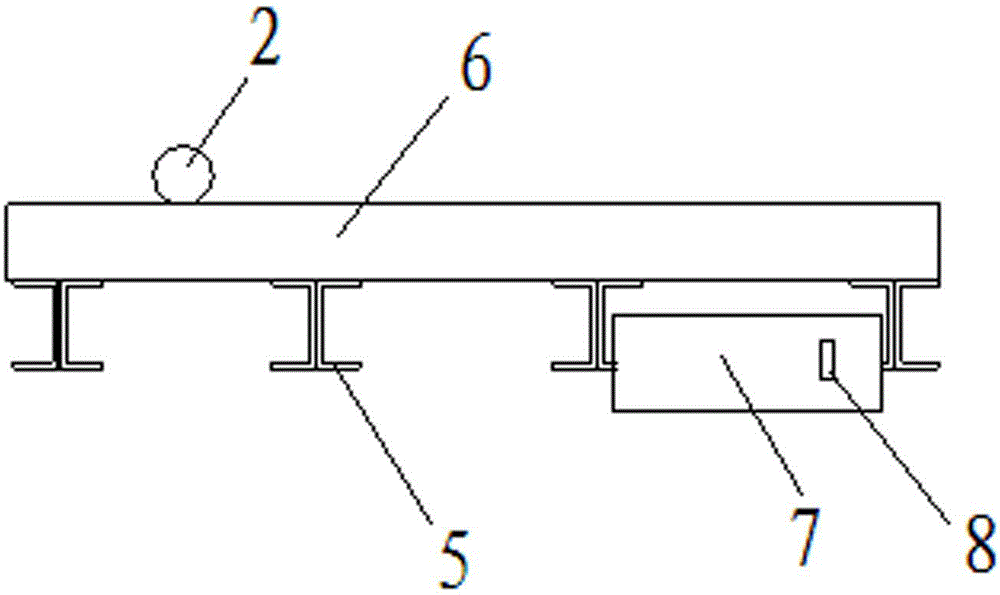 Construction method for supports of box iron supporting rack of small foundation pit