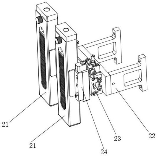 Leading-out wire pressing and high-temperature cloth adding device and working method