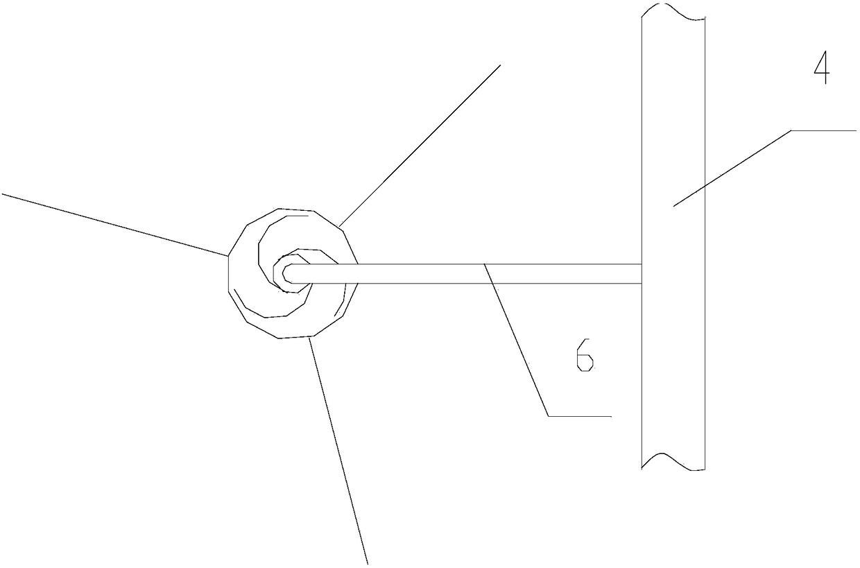 A wind energy curtain wall