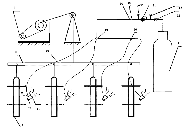 Underwater respiring system for animals