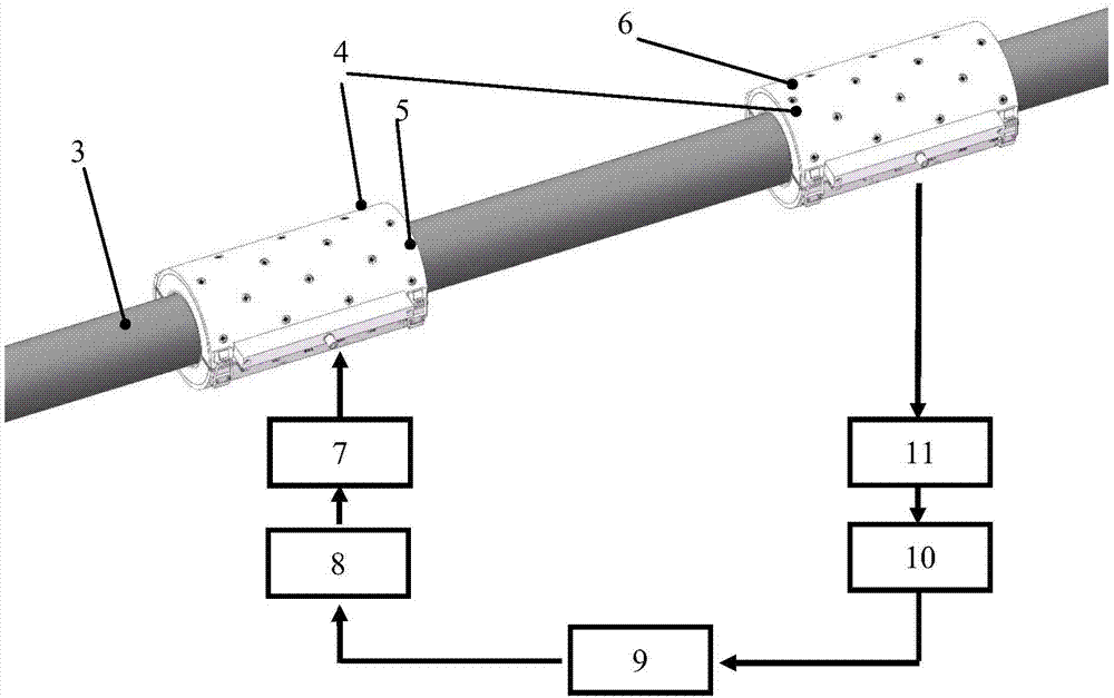 Pipeline defect detection method and device based on electromagnetic ultrasonic longitudinal guided waves