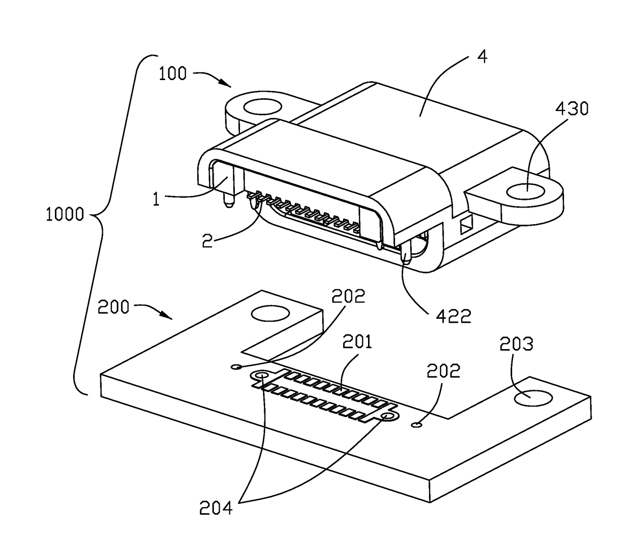 Waterproof electrical connector