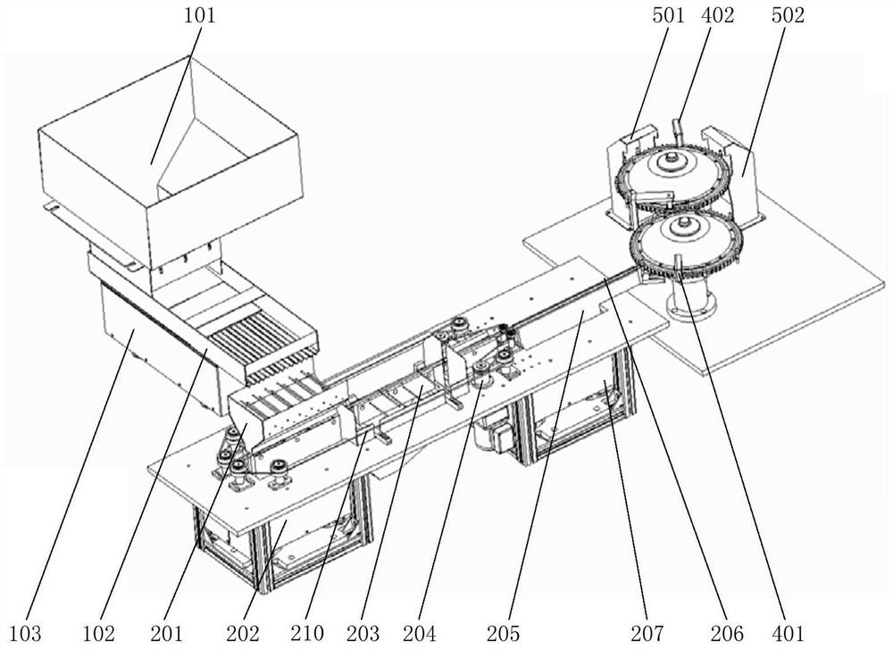 Full-automatic injection tube detection machine