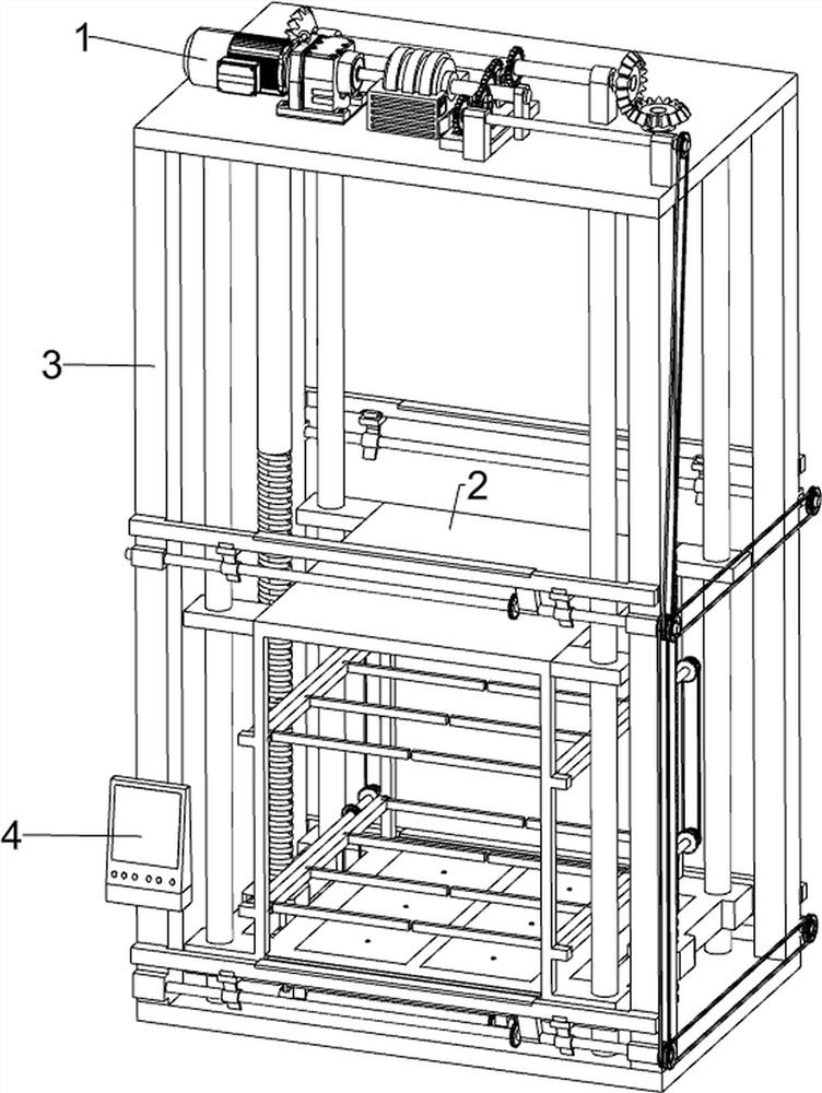 Novel goods elevator