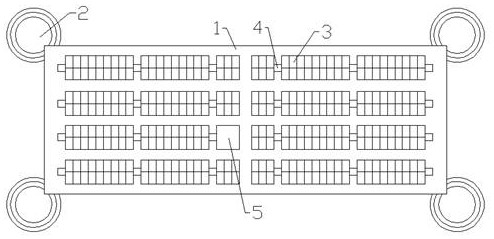 High-rise three-dimensional parking building with two lanes and two circulations