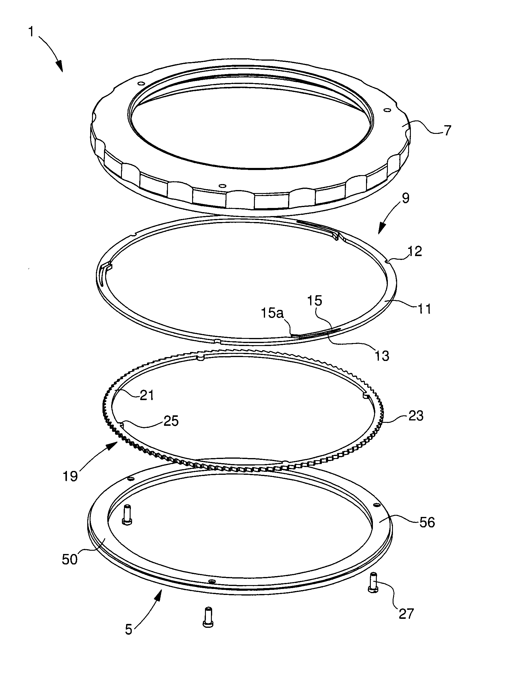 Rotating bezel system