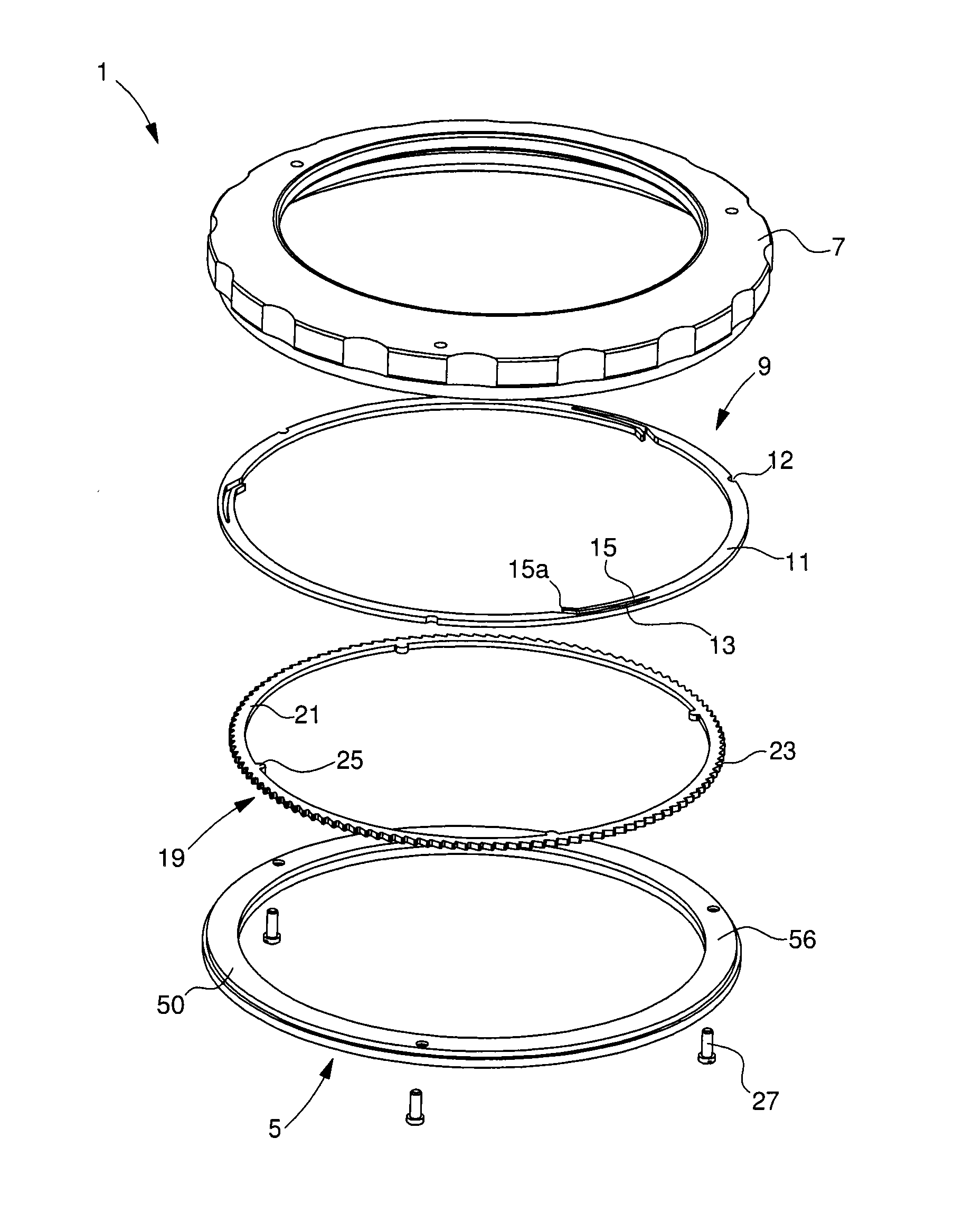 Rotating bezel system