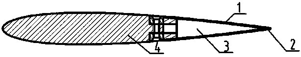 Noise lowering method for aerodynamic noise of wind turbine blade