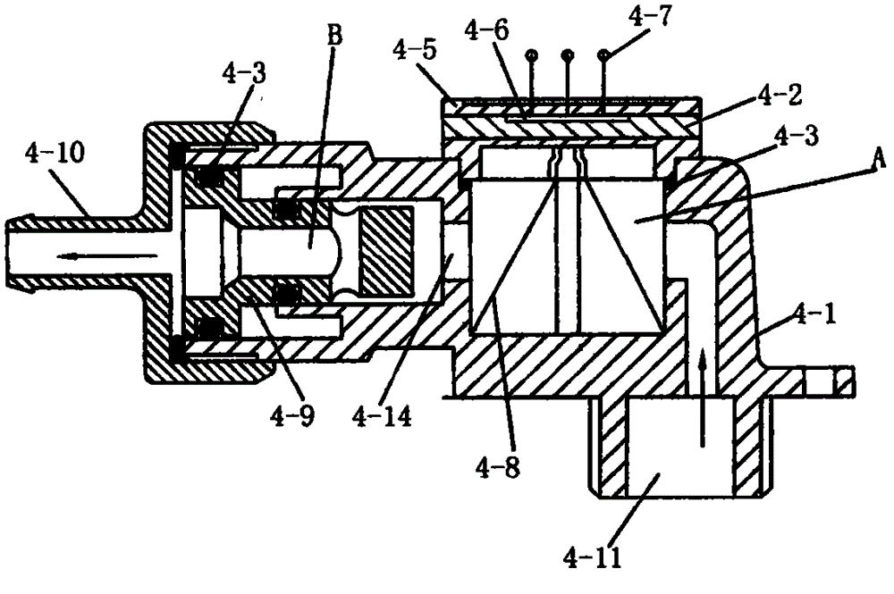 Semiconductor or light energy heating blow-molding water tank electric water heater having water flow sensor