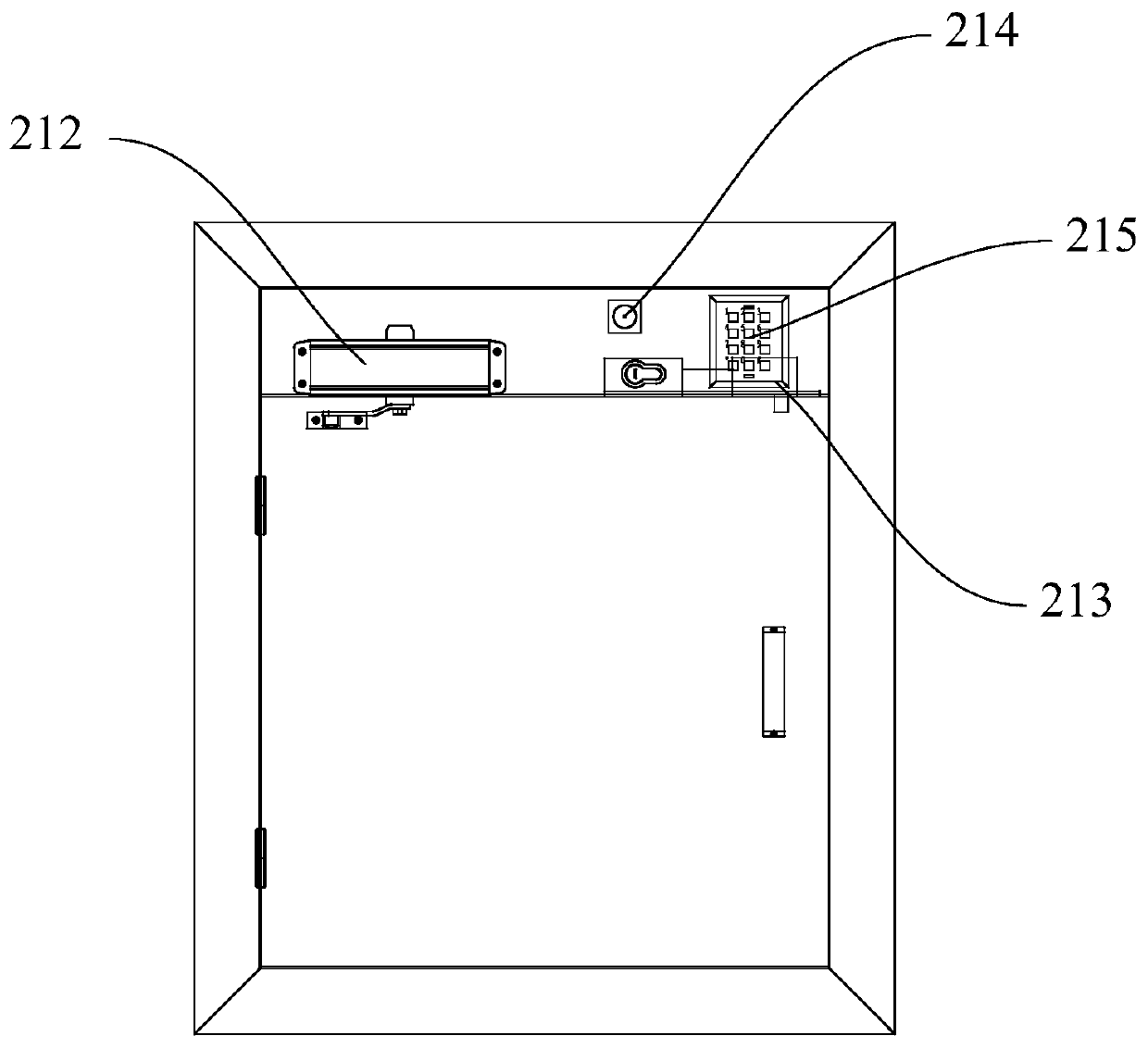 Intelligent building garbage recycling system and control method thereof