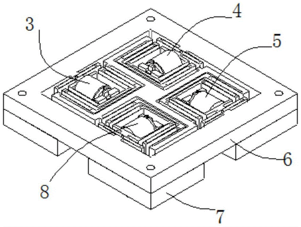 A three-degree-of-freedom large-stroke flexible nanopositioning platform