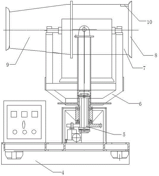 Spraying dust suppression vehicle based on air curtain technology