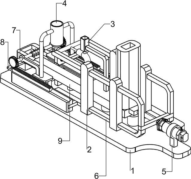 Lens cleaning device