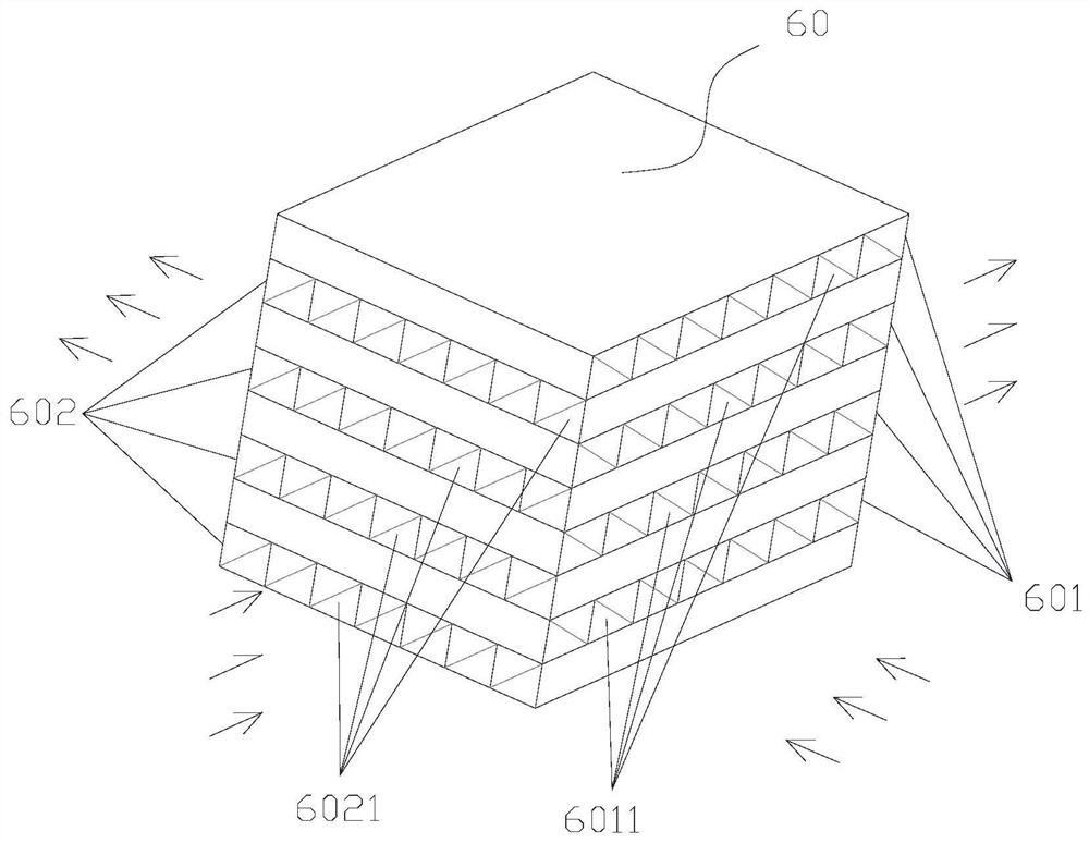 An electrochemical compression heat exchange fresh air system and control method