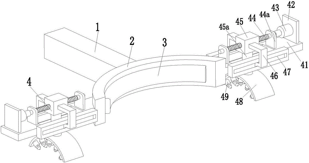 Shoulder-massage manipulator used for osteopathic massage robot