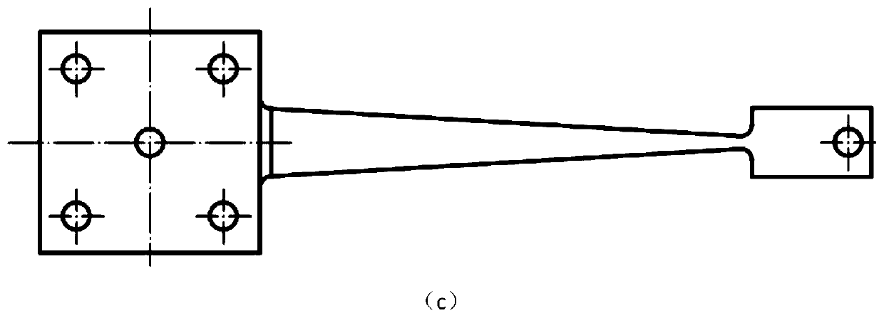 Strain gauge dynamic calibration method and device based on non-contact scanning measurement