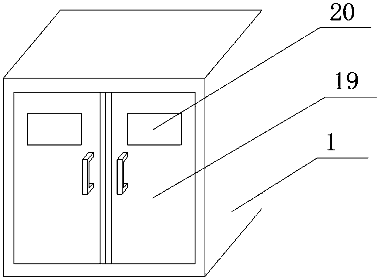 Oven for sheet metal part paint baking