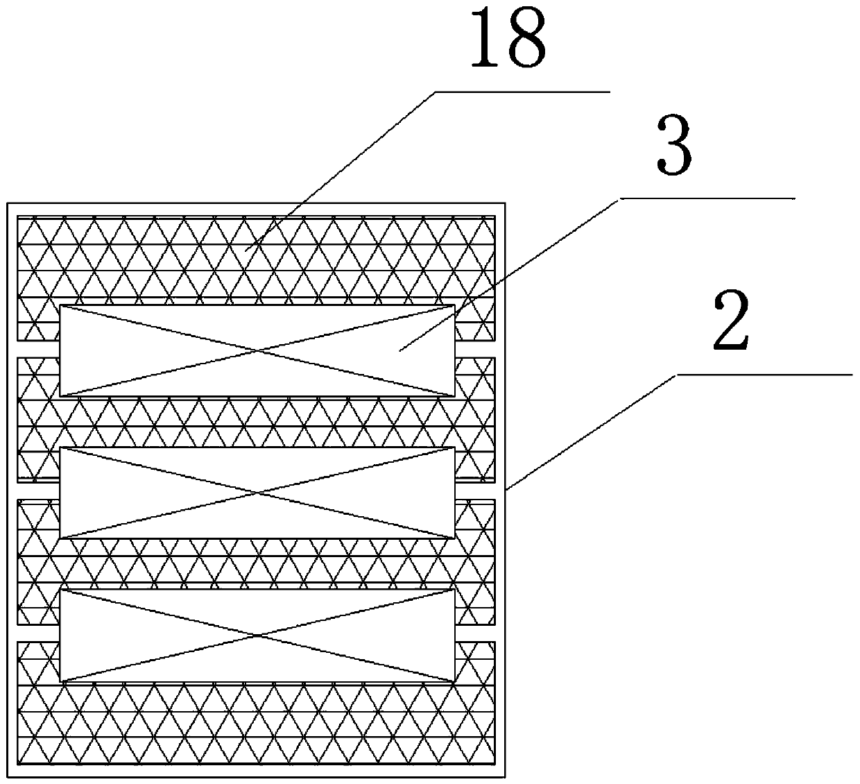 Oven for sheet metal part paint baking