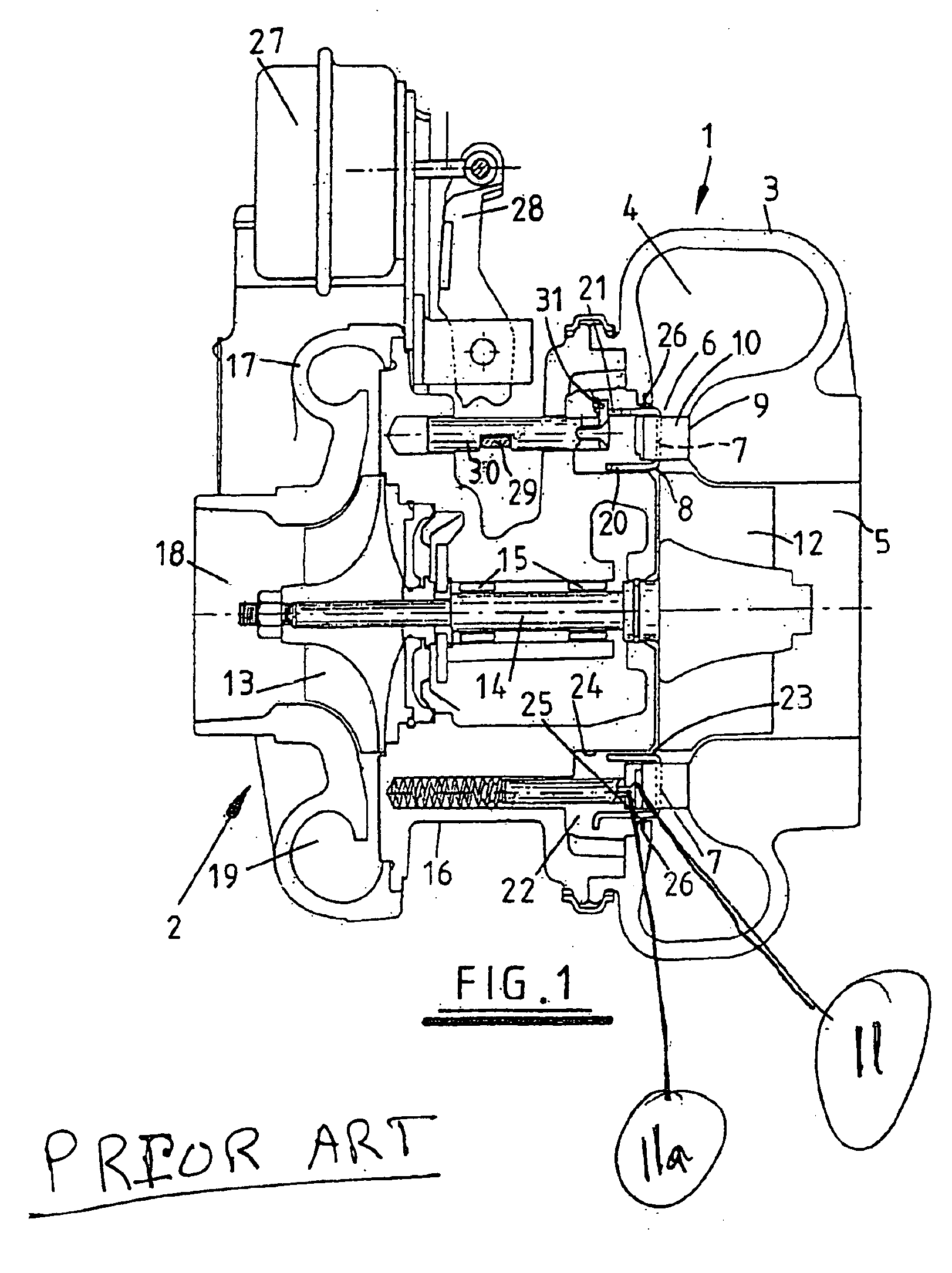 Variable geometry turbine