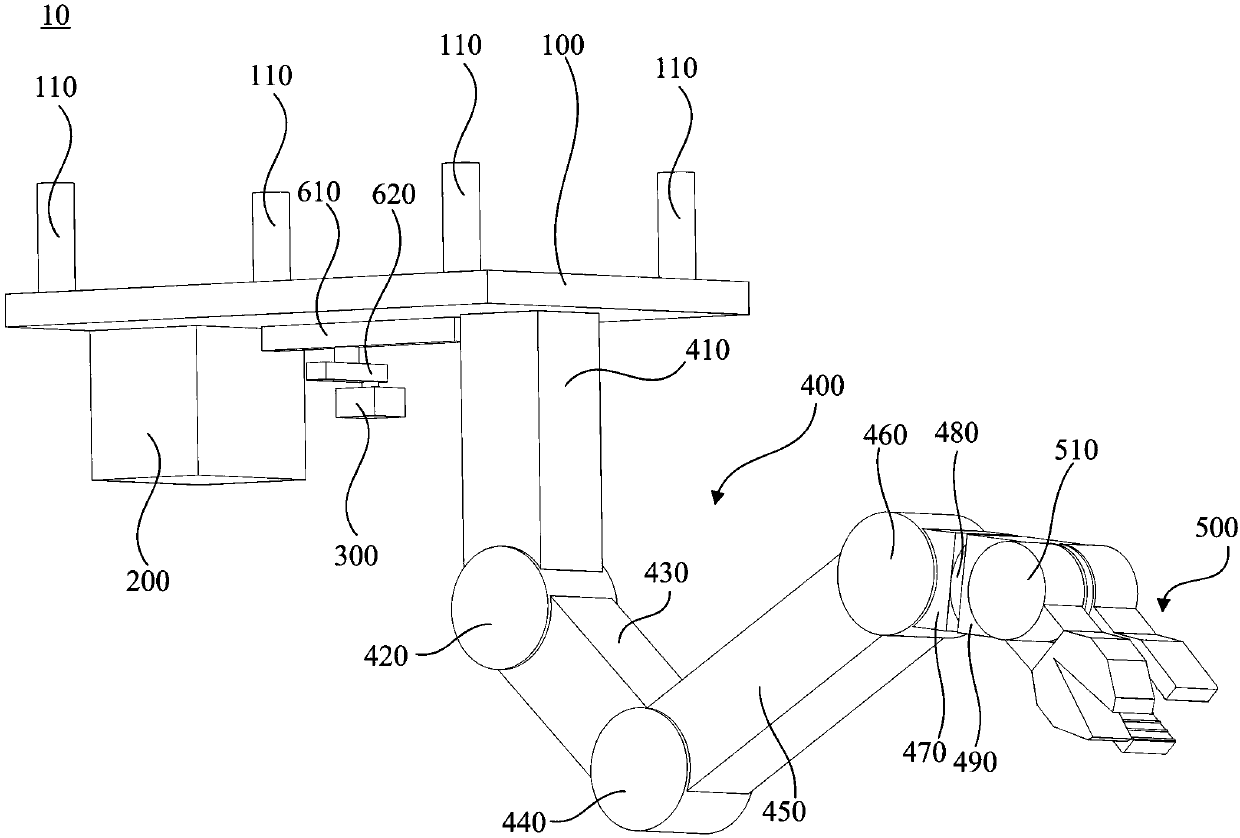 Branch and leaf collecting mechanical arm based on unmanned aerial vehicle