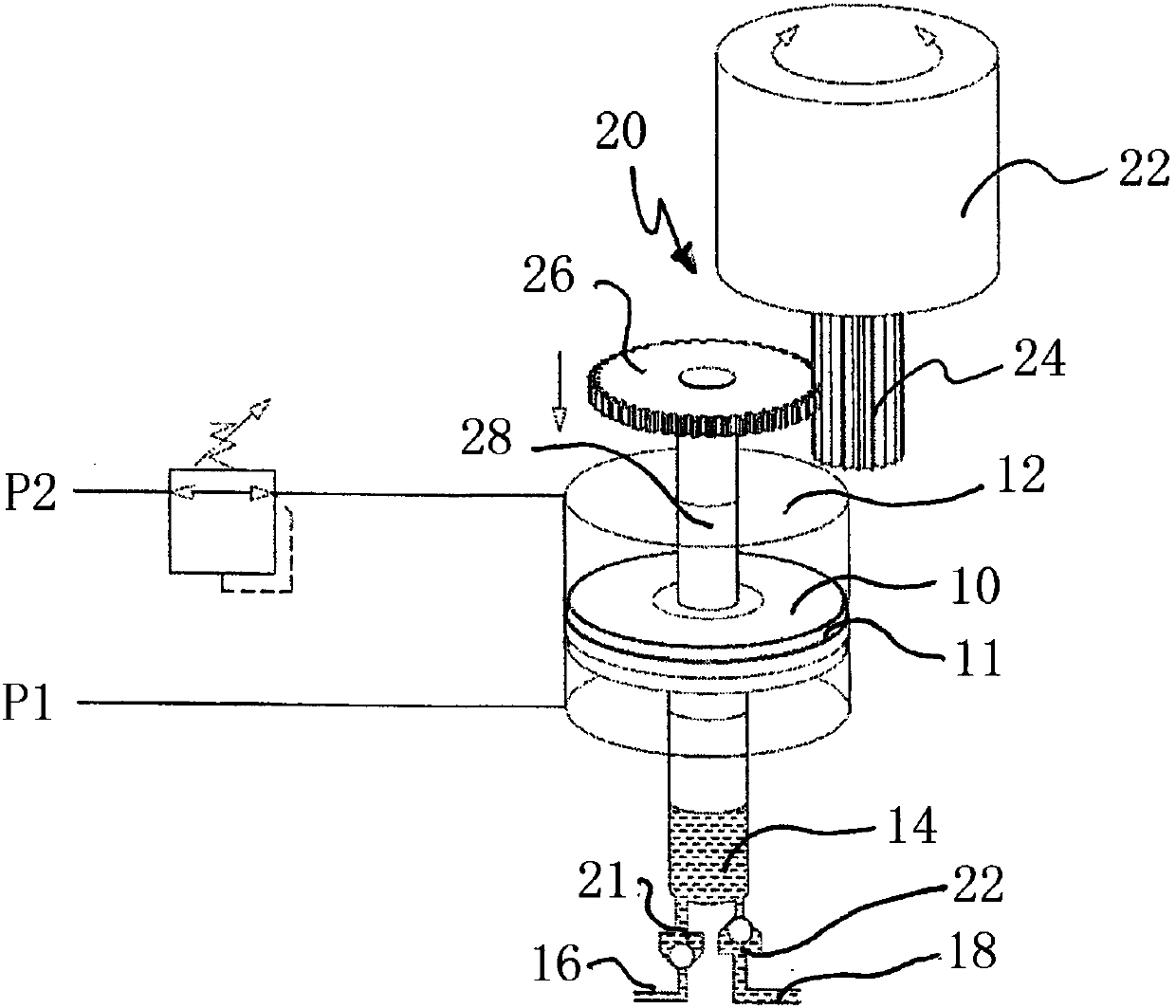 Pressure converter