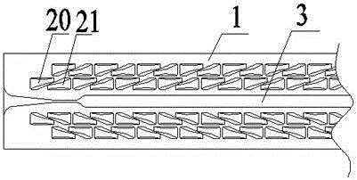 Three-dimensional molded anastomat anvil of anastomat and anastomat molding method