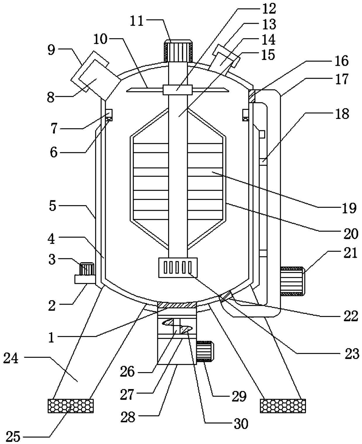 Emulsification apparatus convenient for reclaiming and used for producing cosmetics