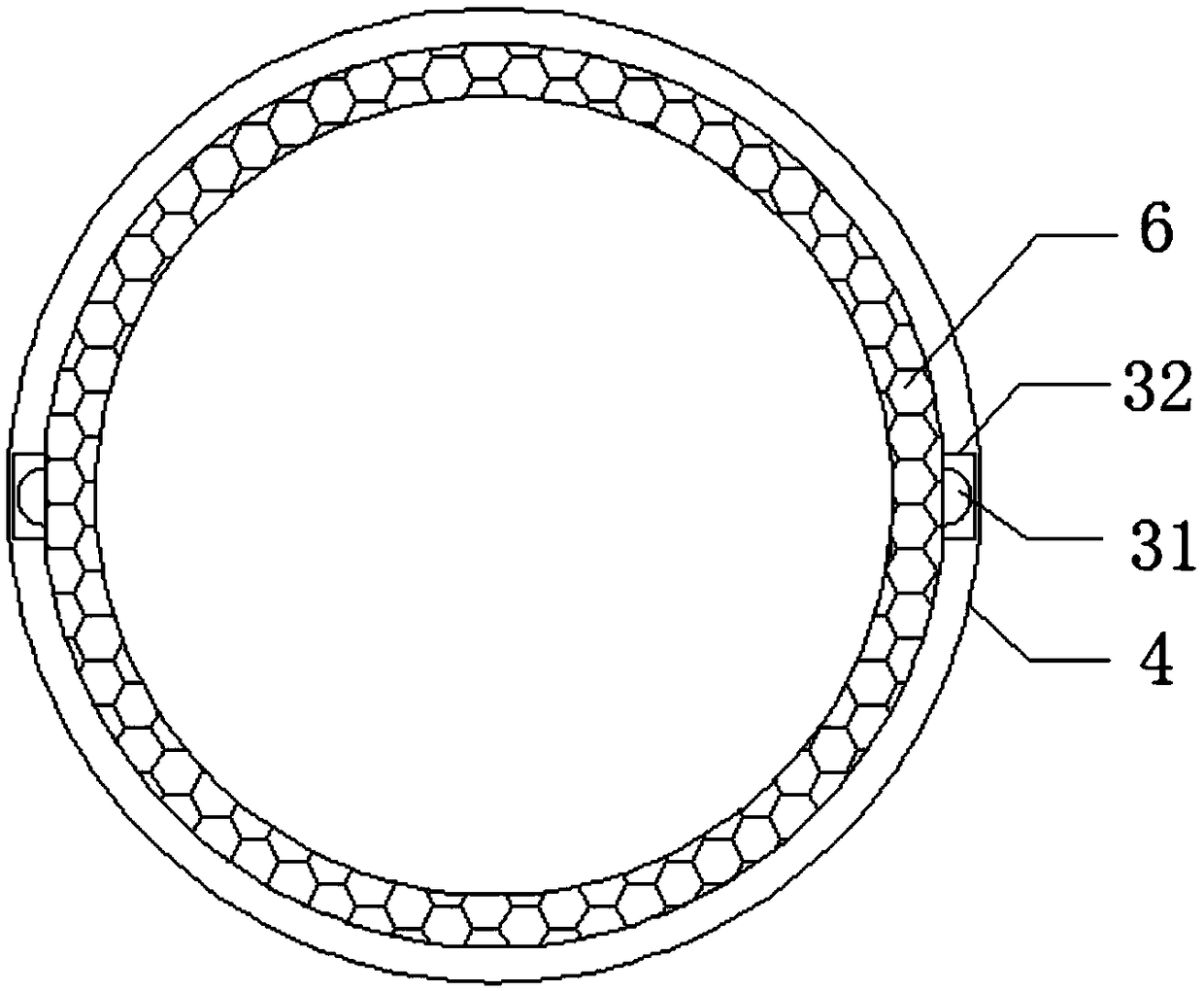 Emulsification apparatus convenient for reclaiming and used for producing cosmetics