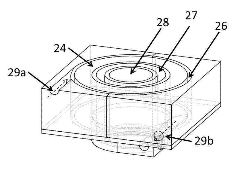 Experimental apparatus for researching microstructure and magnetic field relation of magnetic fluid