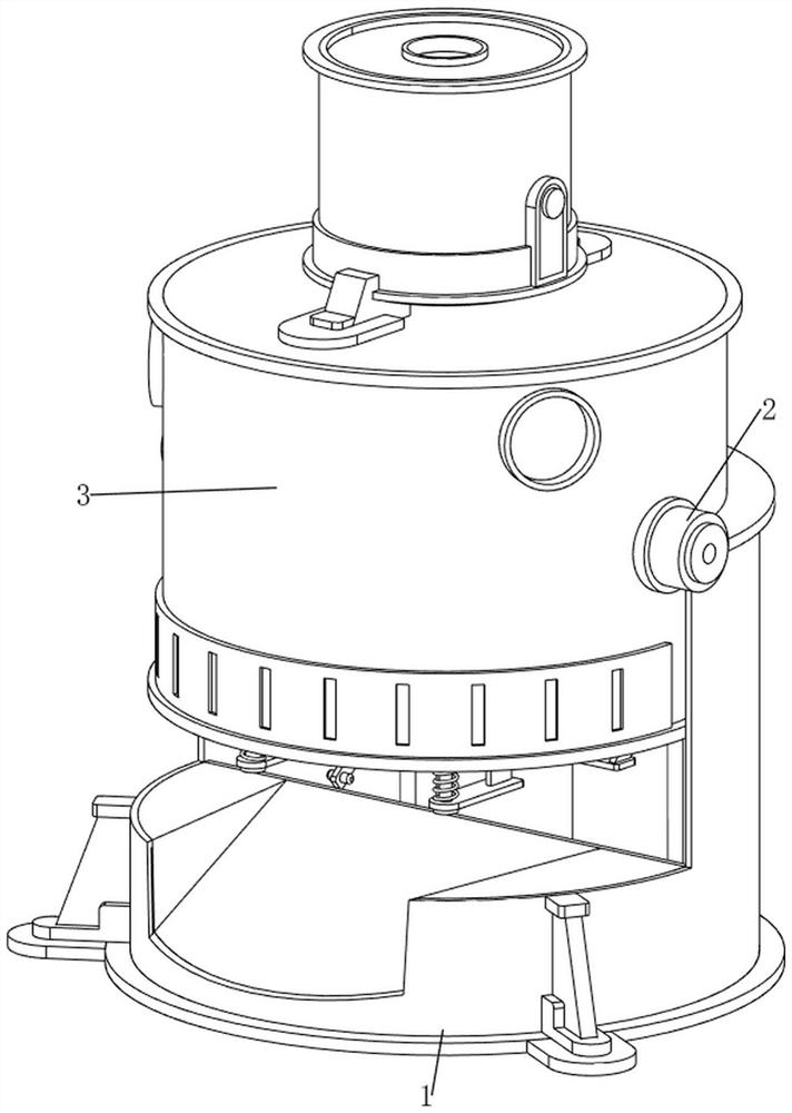 Preparation device for mixed green feed of taxus chinensis tender leaves