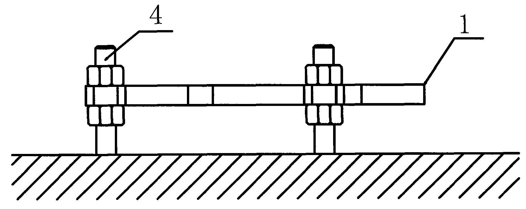 Method for adjusting base plates for high-accuracy machinery installation