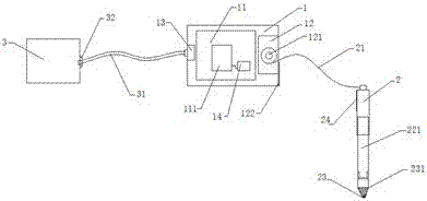 Automatic rock soil detecting system