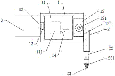 Automatic rock soil detecting system