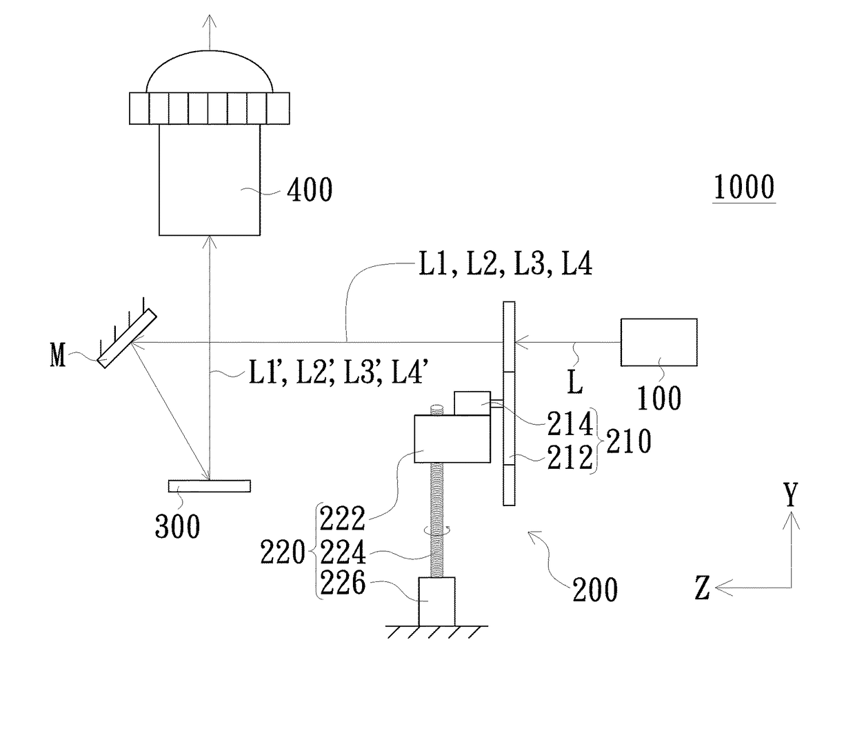 Color light generating assembly, projection apparatus using the same and projection method thereof