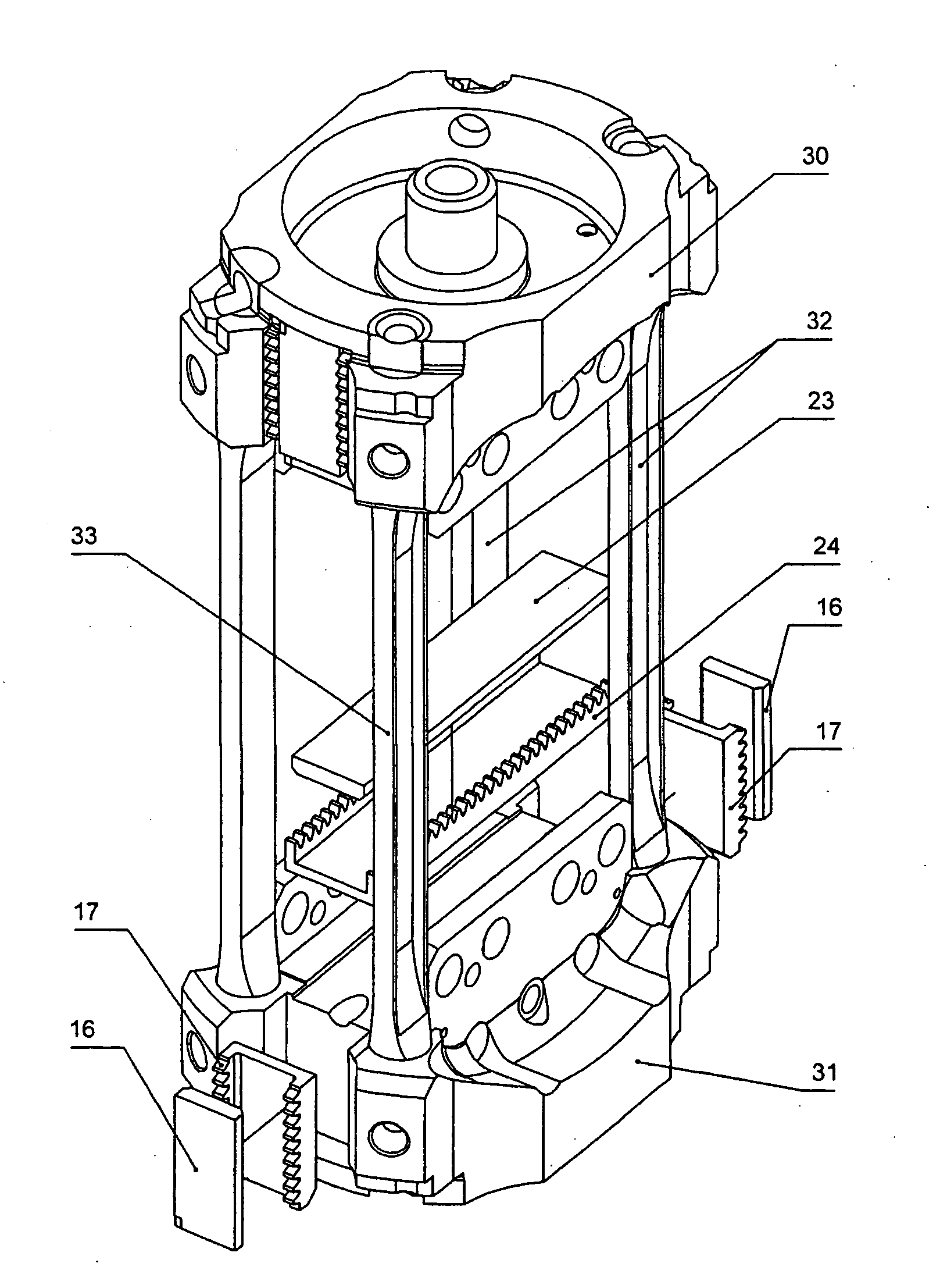 Crankshaft-link piston machine