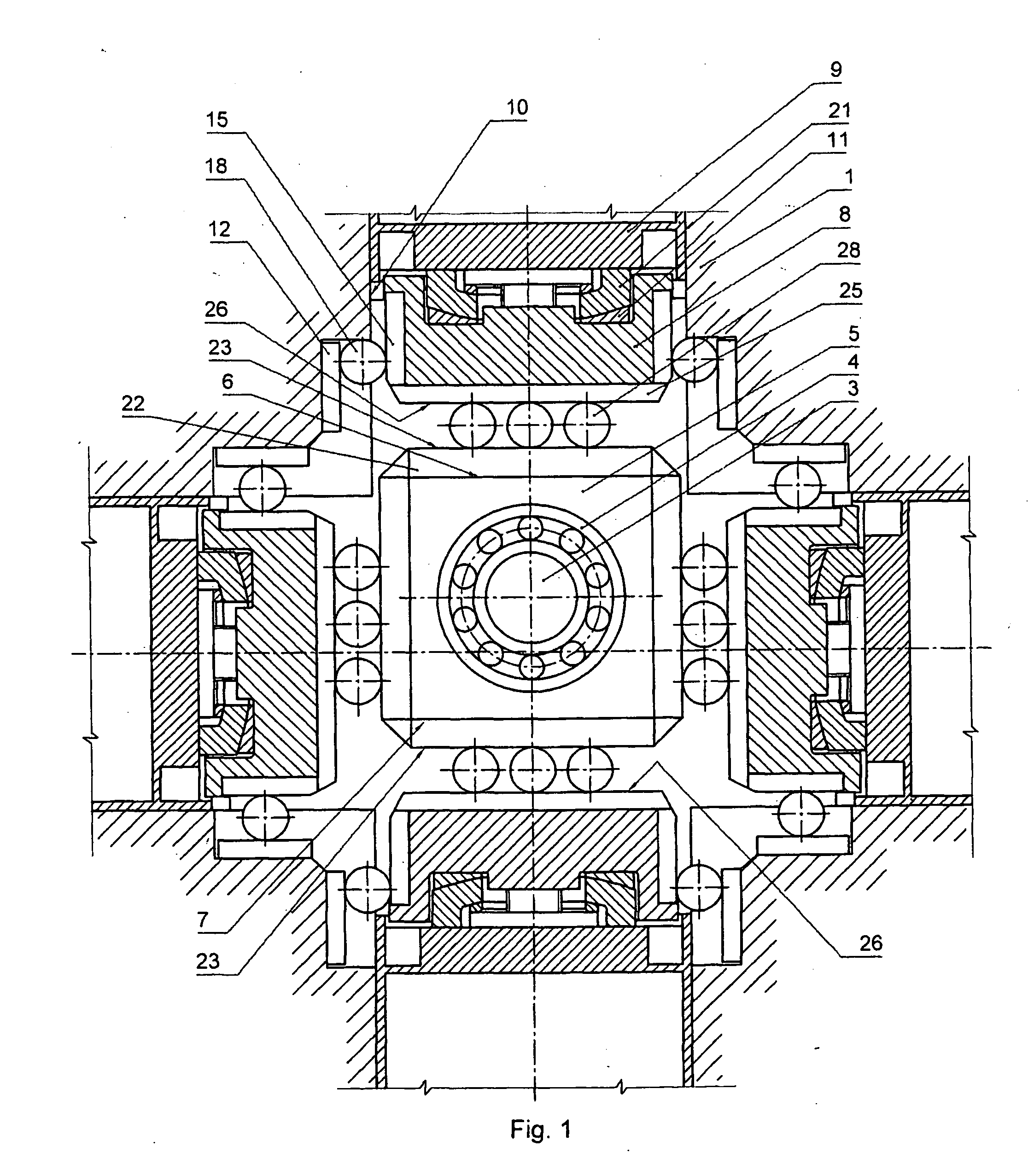 Crankshaft-link piston machine