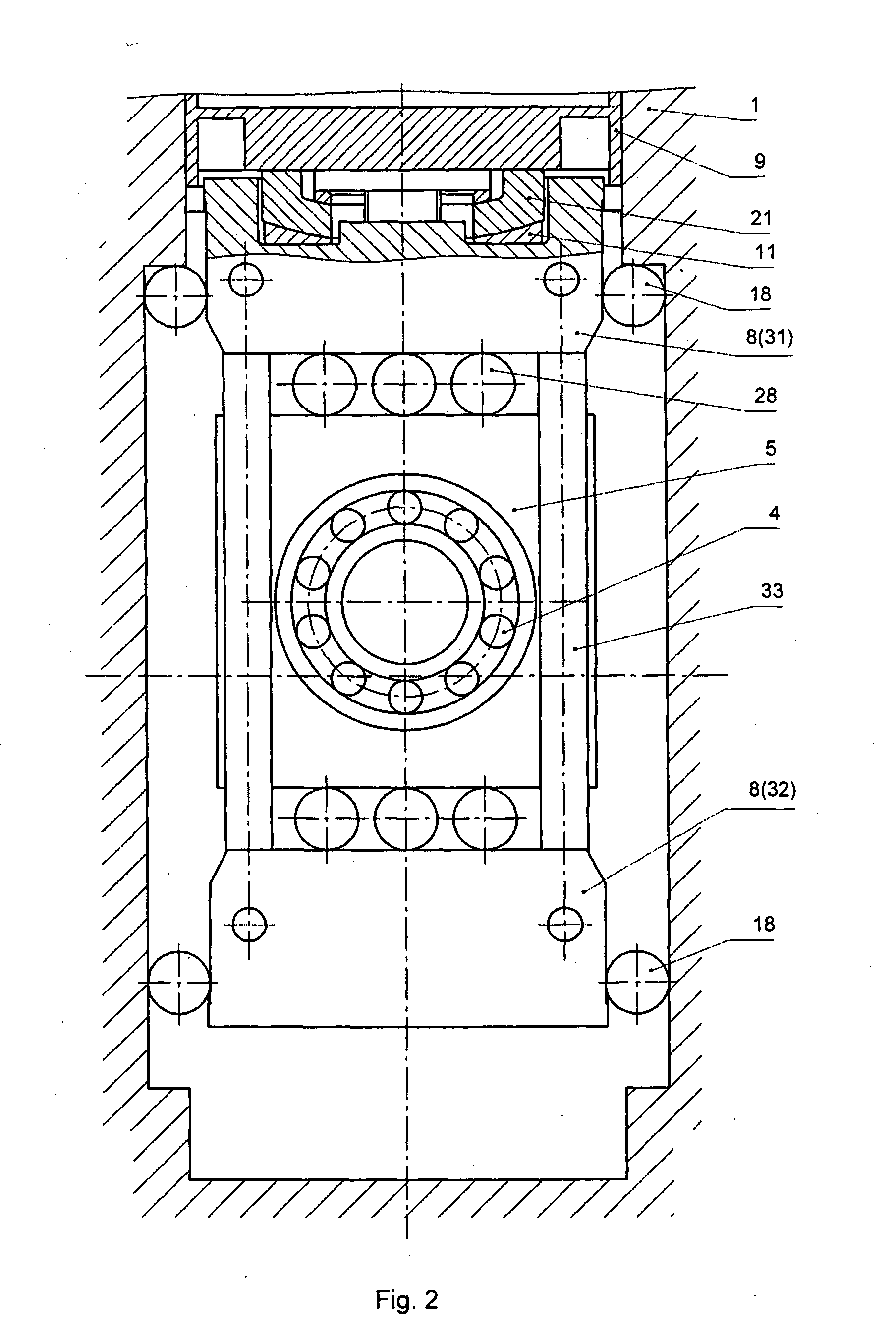 Crankshaft-link piston machine