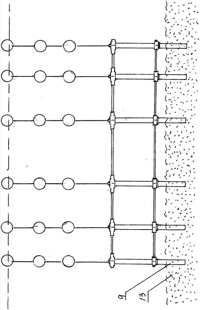 Floating and suspending tidal floating type culture net cage