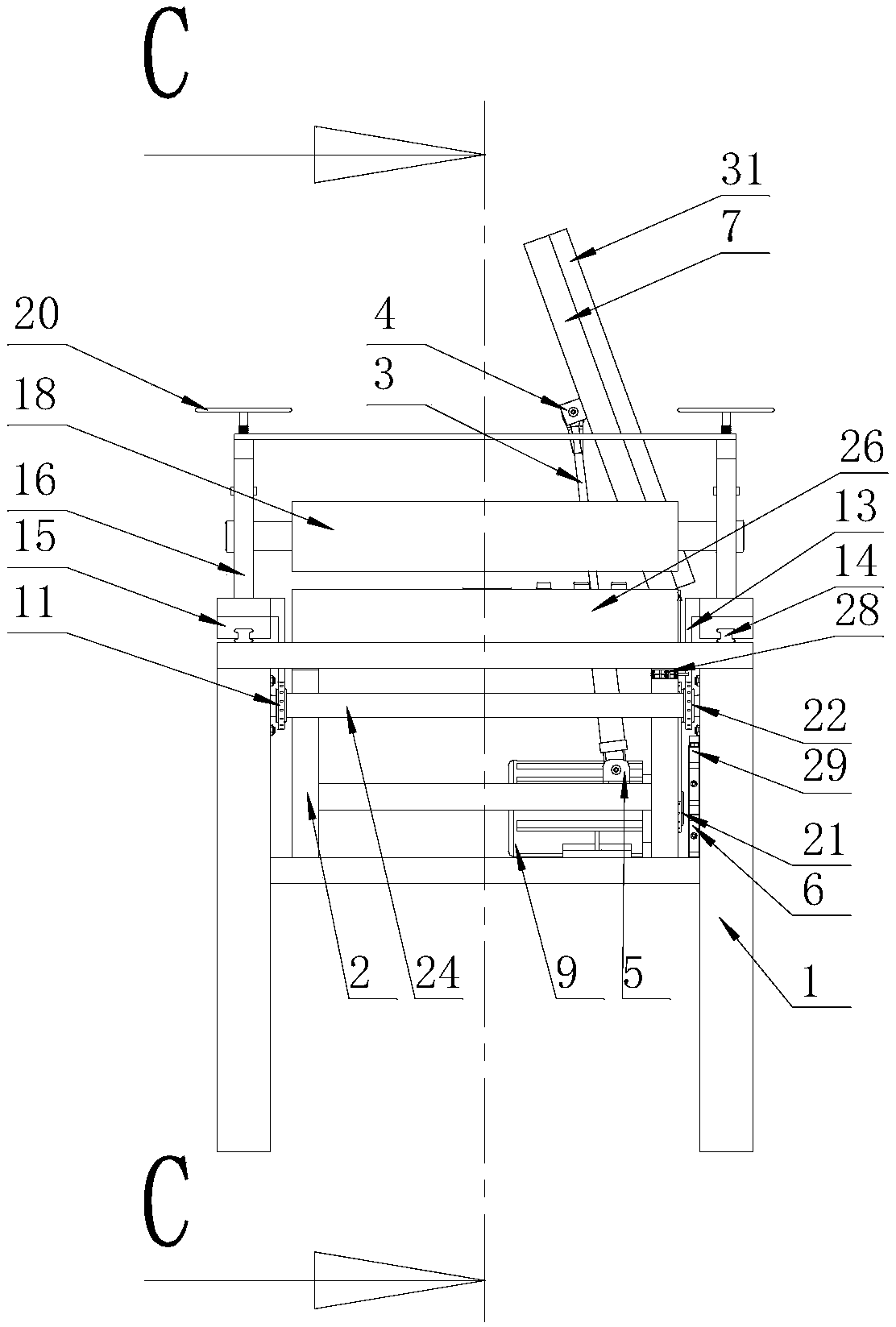 Blister subsequent die cutter cutting forming device