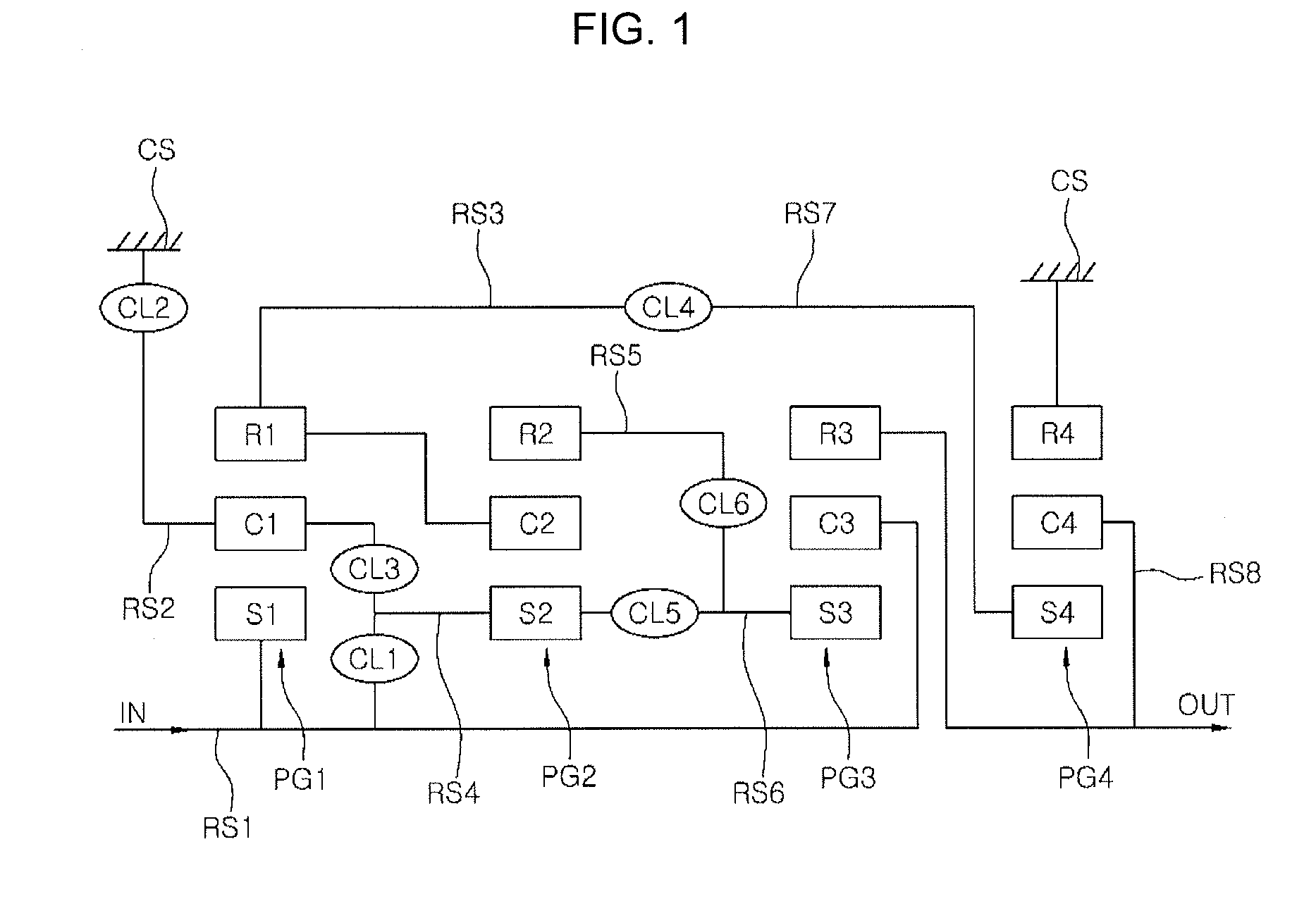 Multi-stage transmission for vehicle