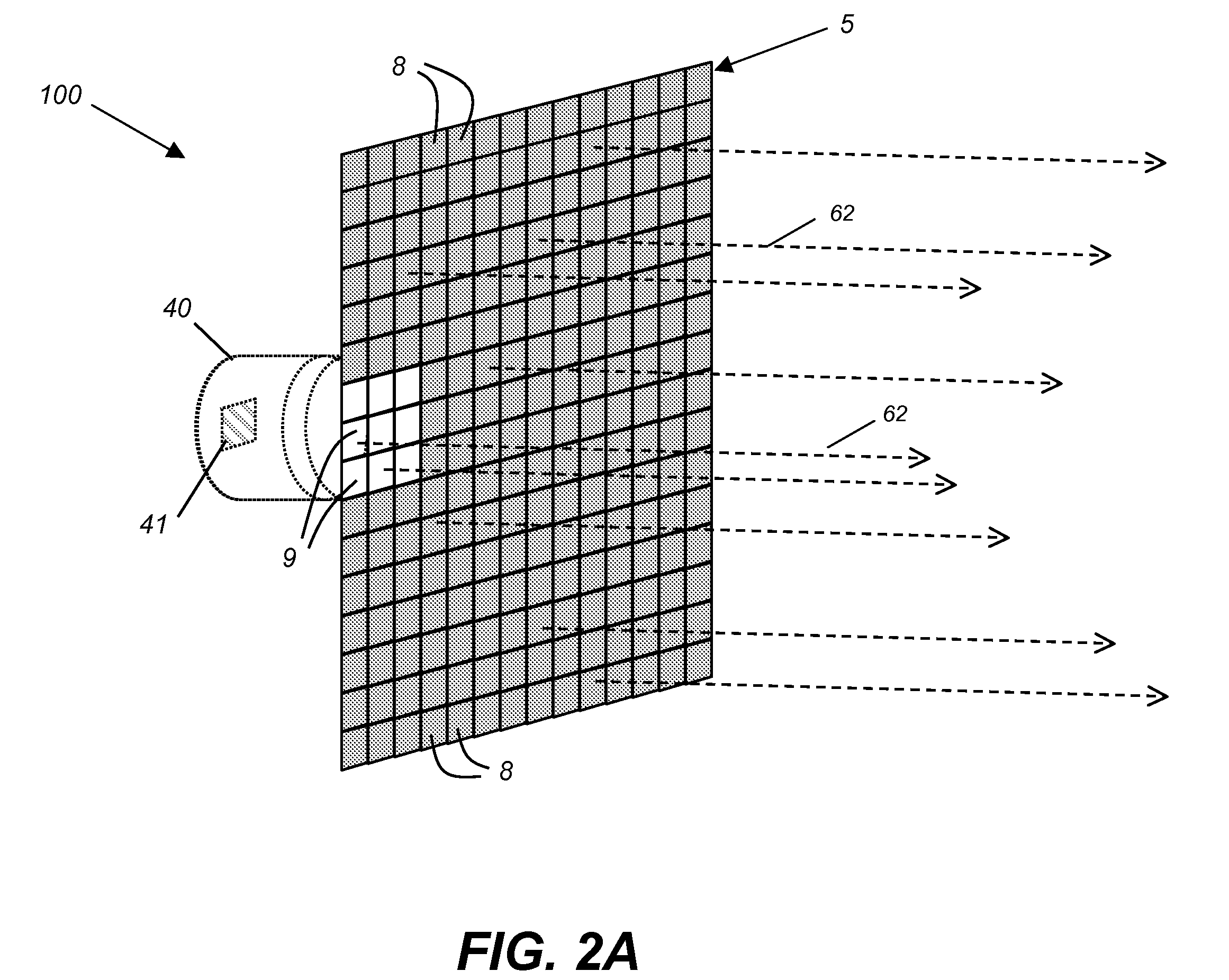 Integrated display having multiple capture devices