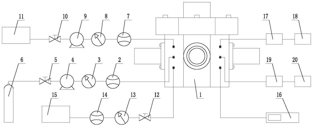 A coal-rock multi-field coupling integrated test device based on drilling cuttings method