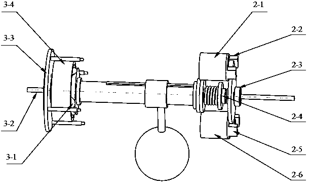 Variable structure spherical robot capable of crossing obstacle