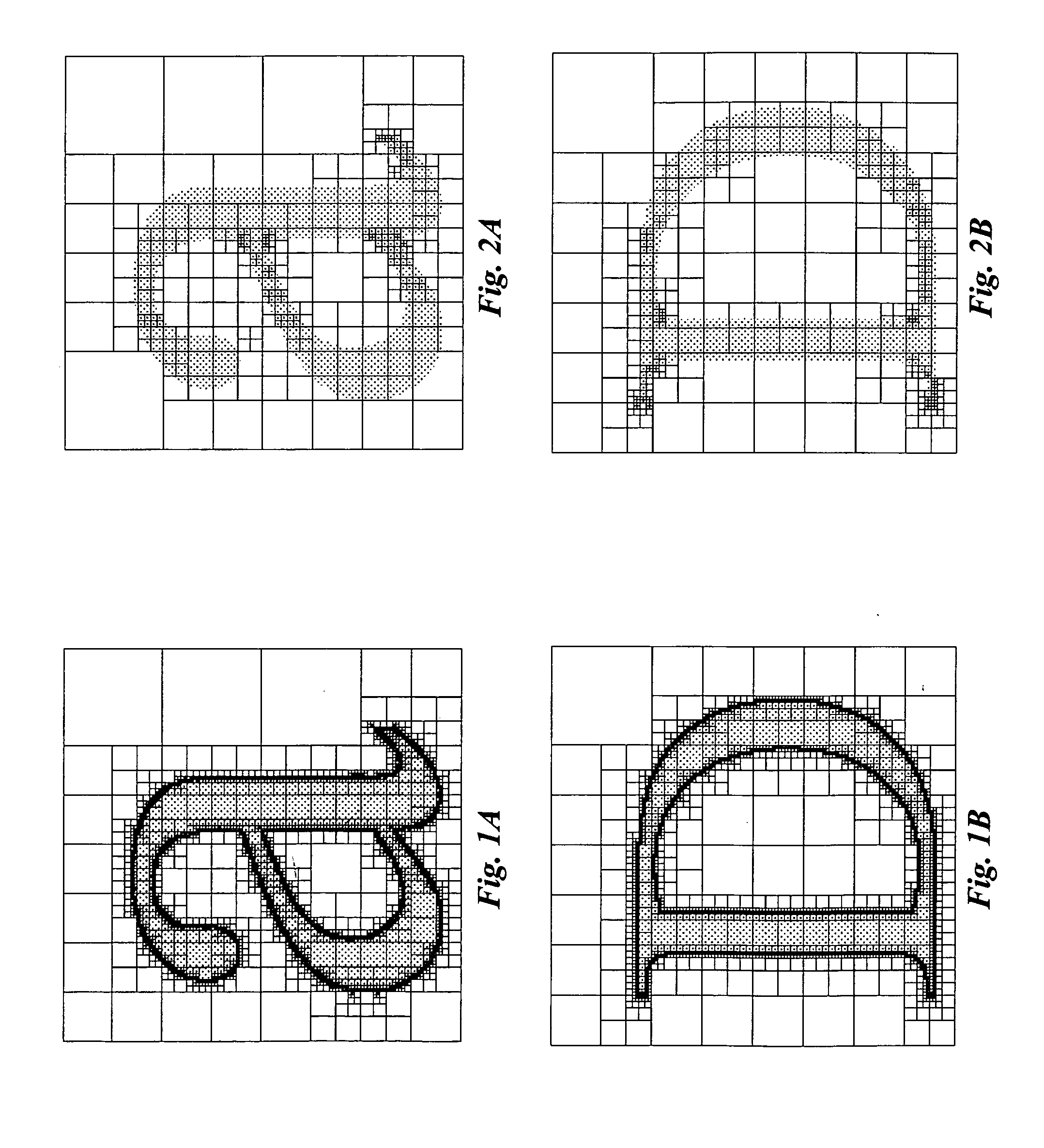 Method and apparatus for antialiasing a set of objects represented as a set of two-dimensional distance fields in image-order