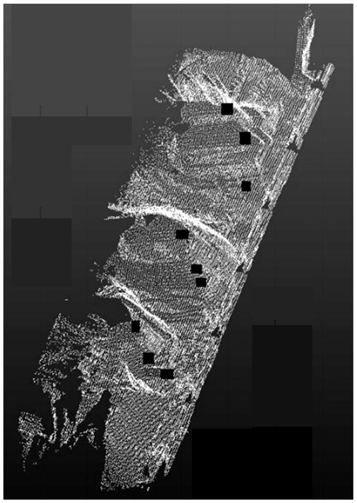 Large coal pile excavation point and stockpiling point automatic identification method and device