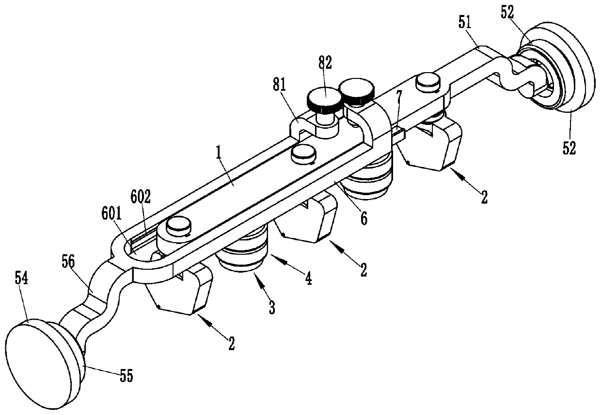 Glass micro-etching cutting device