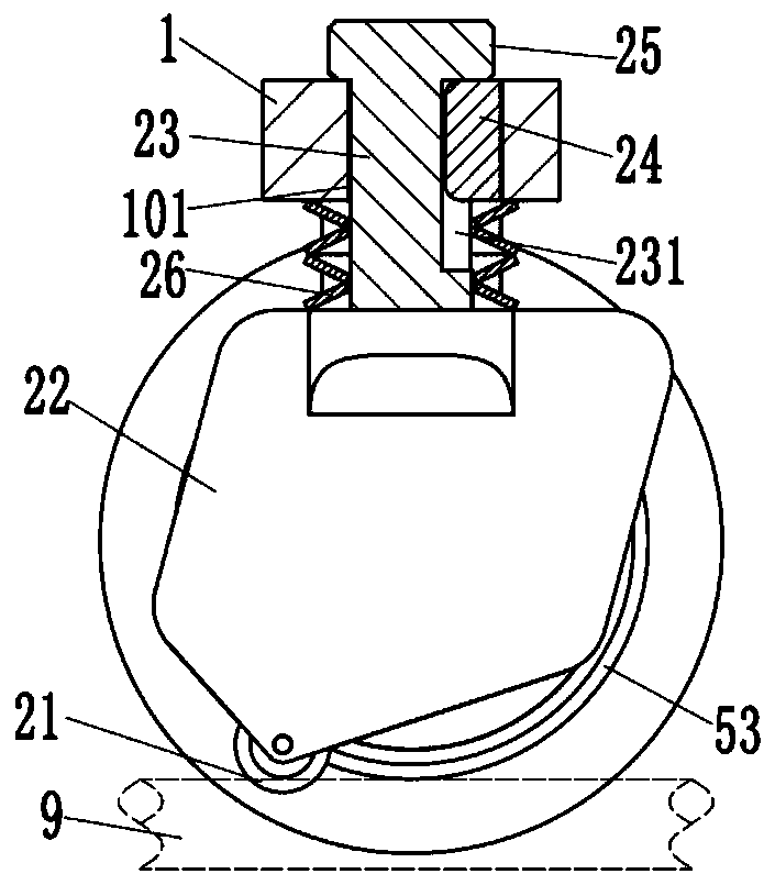 Glass micro-etching cutting device