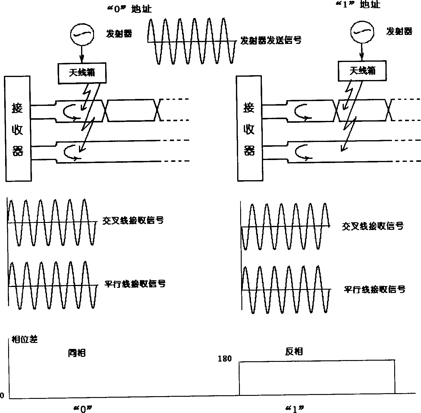 Gray bus and its signal detection method